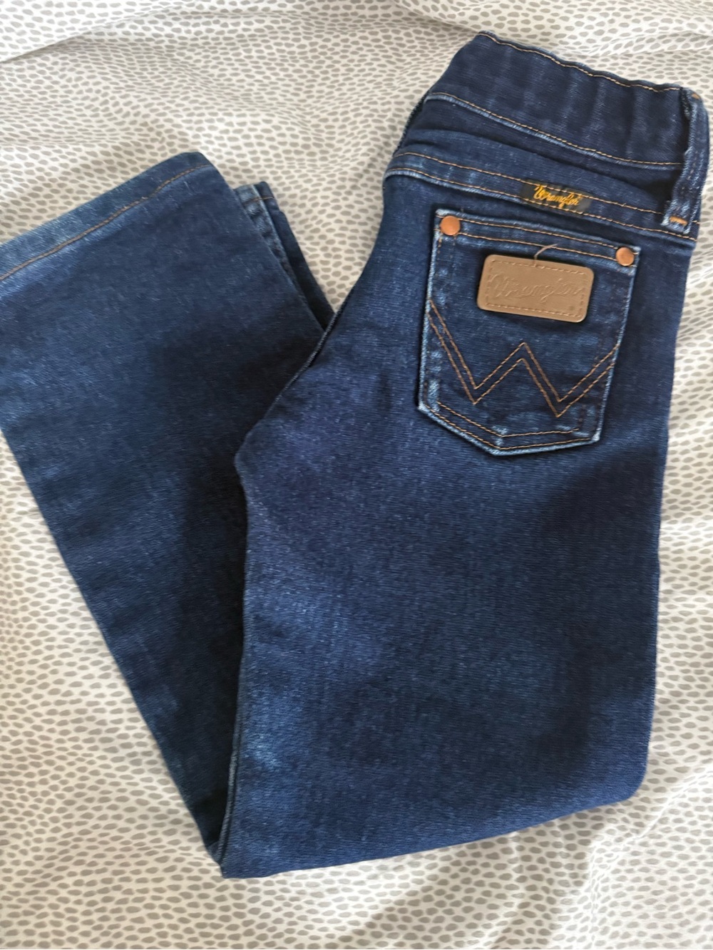 Wrangler Toddlers Dark Blue Classic Bootcut Jeans